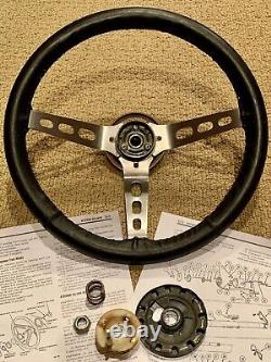 Jeep CJ AMC SPORT STEERING WHEEL J10 J20 SJ Wagoneer FSJ Cherokee -New Leather