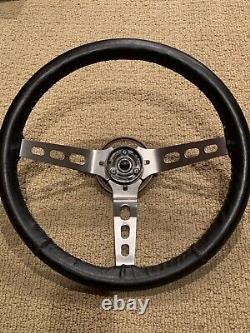 Jeep CJ AMC SPORT STEERING WHEEL J10 J20 SJ Wagoneer FSJ Cherokee -New Leather