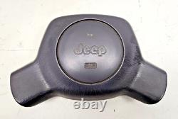 Jeep Wrangler TJ XJ 1997-2002 Front Driver Horn COVER Steering Wheel FREE SHIP