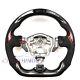 LED/ CARBON FIBER Steering Wheel FOR NISSAN 370Z NISMO BLACK SUEDE/THUMBGRIPS