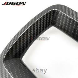 LHD Dry Carbon Car Steering Wheel Cover Trim For Ford F150 Raptor F250 350 18-20