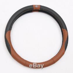 Leather Car Steering Wheel Cover 36CM Brown for Lexus es200 250 300h rx200t 450h