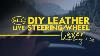 Leather Steering Wheel Cover W Denny Liz