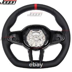 Leather Steering Wheel WithButton Cover For BMW 5 Series G30 G31 540i M550i 2017+