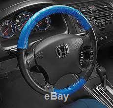 Lexus Perforated Custom 1 or 2 Color Leather Steering Wheel Cover Eurotone Tone