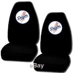 Los Angeles Dodgers Seat Covers set with Floor Mats & Steering Wheel Cover 5pc