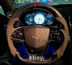 Luxiyue-1 100% Carbon Fiber Steering Wheel for Cadillac CTSL CTS ATS ATSL 2014+