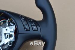 M3 M5 Steering Wheel BMW E46 E39 X5 E53 M3 M5 BLACK stitch leather FUL NAPPA