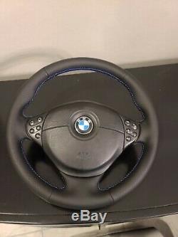 M3 M5 Steering Wheel BMW E46 E39 X5 E53 M3 M5 / M stitching leather dual stag