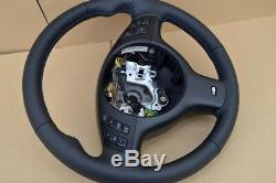 M3 M5 Steering Wheel BMW E46 E39 X5 E53 M3 M5 M stitching leather new