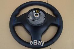 M3 M5 Steering Wheel BMW E46 E39 X5 E53 M3 M5 M stitching leather new