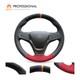 MEWANT Alcantara Real Leather Steering Wheel Cover for Chevrolet Malibu Equinox