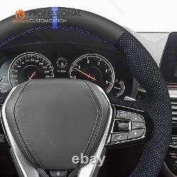 MEWANT Alcantara Steering Wheel Cover for BMW G20 G30 G31 G32 G11 G12 G01 G05