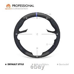 MEWANT Alcantara Steering Wheel Cover for BMW G20 G30 G31 G32 G11 G12 G01 G05