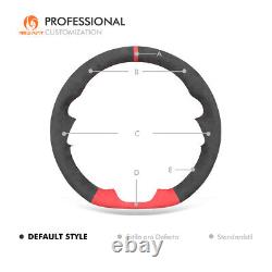 MEWANT Alcantara Steering Wheel Cover for Kia Optima Cerato GT Forte Sportage