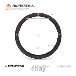 MEWANT Black Alcantara Steering Wheel Cover for Chevrolet Silverado 2003-2007