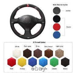 MEWANT Car Steering Wheel Cover Wrap for Honda S2000 Civic Si Acura RSX Type