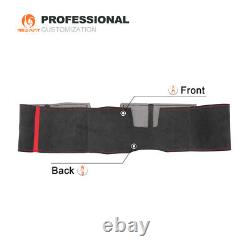 MEWANT Custom Alcantara Steering Wheel Cover Wrap for Ford Mustang 2010-2014