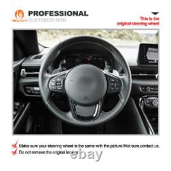 MEWANT Custom Alcantara Steering Wheel Cover for Toyota GR Supra 2020-2022