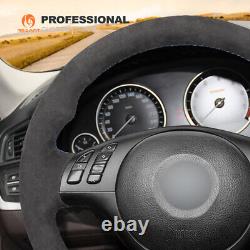 MEWANT DIY 9002 Alcantara Steering Wheel Cover for BMW E36 E35 E46 E45 E39 M3