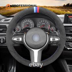 MEWANT DIY 9002 Alcantara Steering Wheel Cover for BMW F30 F34 F22 F23 F32 F15