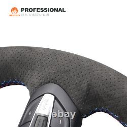 MEWANT DIY 9002 Alcantara Steering Wheel Cover for BMW F30 F34 F22 F23 F32 F15