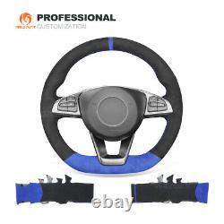 MEWANT DIY Alcantara Steering Wheel Cover for Mercedes Benz W205 C117 X156 C218