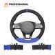 MEWANT DIY Alcantara Steering Wheel Cover for Mercedes Benz W205 C117 X156 C218
