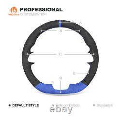 MEWANT DIY Alcantara Steering Wheel Cover for Mercedes Benz W205 C117 X156 C218