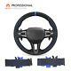 MEWANT Mesh Alcantara Car Steering Wheel Cover Wrap for Hyundai Veloster N i30N