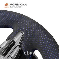MEWANT Mesh Alcantara Car Steering Wheel Cover Wrap for Hyundai Veloster N i30N