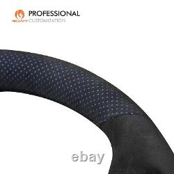 MEWANT Mesh Alcantara Car Steering Wheel Cover Wrap for Hyundai Veloster N i30N