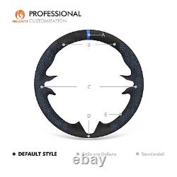 MEWANT Mesh Alcantara Car Steering Wheel Cover Wrap for Hyundai Veloster N i30N