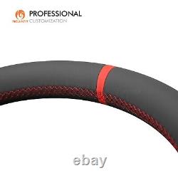 MEWANT Mesh Alcnatara Steering Wheel Cover for Dodge Charger Scatpack Widebody