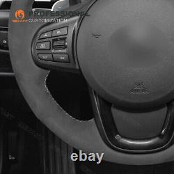 MEWANT Soft Alcantara Steering Wheel Cover for Toyota Supra GR Supra 2019-2021