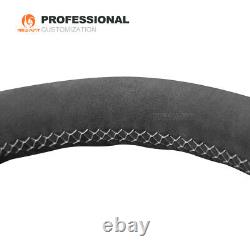 MEWANT Soft Alcantara Steering Wheel Cover for Toyota Supra GR Supra 2019-2021
