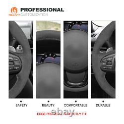 MEWANT Soft Alcantara Steering Wheel Cover for Toyota Supra GR Supra 2019-2021