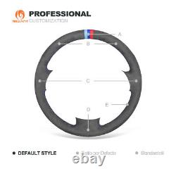 MEWANT Stitch PU Leather Steering Wheel Cover for BMW 3 Series E90 E91 E92 E93