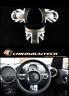 MINI Cooper/S/ONE Black Union Jack NON MF Steering Wheel Cover R56 R58 R59 R60