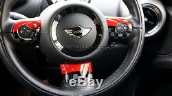 MINI Cooper/S/ONE JCW Style MF Steering Wheel Cover R55 R56 R57 R58 R59 R60 R61