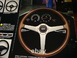 MOMO Gritti 2 Classic Line Wooden Steering Wheel Rare Honda Toyota Subaru BMW VW