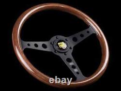 MOMO Heritage Indy Wood Black 360mm Steering Wheel