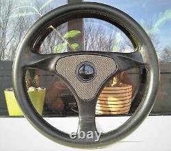 MOMO RECARO Special Leather Steering Wheel C38 Porsche BMW Honda Ferrari Rare