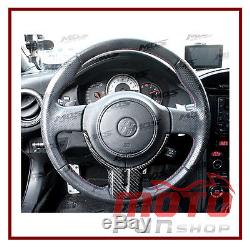 MOTOfunSHOP Toyota 86 GT86 SCION FR-S Carbon Fiber Steering Wheel Cover Trim