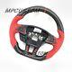MPCUSTOM Real Carbon Fiber Steering Wheel for Ford Fcous RS ST MK3 2015-2018