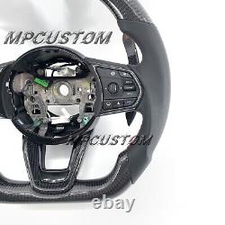 MP custom Real carbon for Acura TLX Steering wheel 2021+ carbon paddle shifter