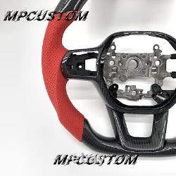 MPcustom 100%Real CarbonFiber Steering Wheel fit For Honda Civic 11gen 2021-2024
