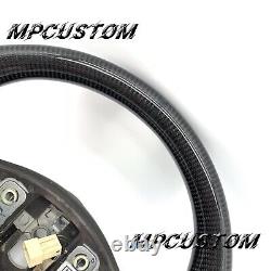 MPcustom 100%Real Carbon Fiber Steering Wheel fit For Cadillac CTS V 2003-2007