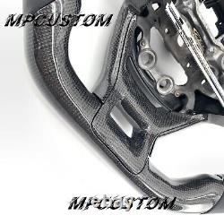 MPcustom 100%Real Carbon Fiber Steering Wheel fit For KIA-K5-2021-2024