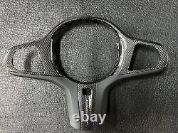 M Performance Leather/Carbon OEM steering Wheel Trim Cover 32 30 2 471 439c
